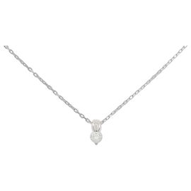 Autre Marque Colar de Diamante Pt850 Prata