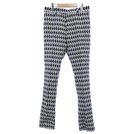 Pantalones Louis Vuitton Castaño Negro