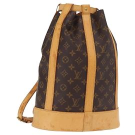 Mochila Randonnee Monogram em Canvas PM Louis Vuitton Marrom
