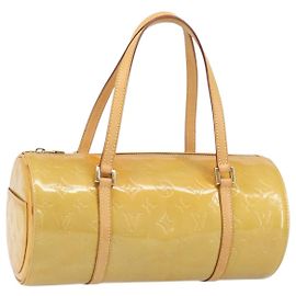 LOUIS VUITTON Sac à main Monogram Vernis Bedford Beige M91006 LV Auth ka2168 Beige