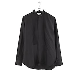 Saint Laurent Camicia nera Nero