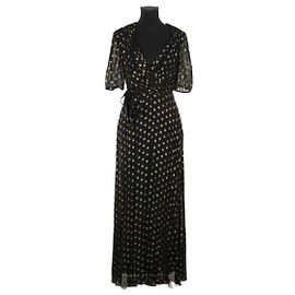 Antik Batik Schwarzes Kleid Schwarz