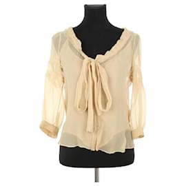 Prada Beige Bluse Beige