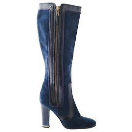 Stella Mc Cartney Botas de denim altas Stella McCartney Outro