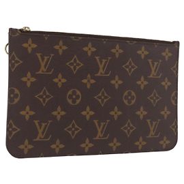 LOUIS VUITTON Monogram Neverfull MM Pouch Accessory Pouch LV Auth 170188 Monogram