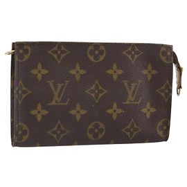 LOUIS VUITTON Monogram Bucket PM Accessory Pouch LV Auth th6442 Monogram