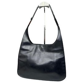 Bolso de cuero vintage Gucci negro Negro
