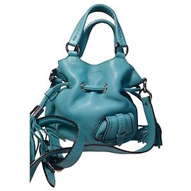 Lancel Handbags Turquoise