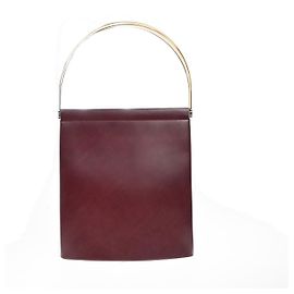 Bolsa Trinity de couro da Cartier Bordeaux