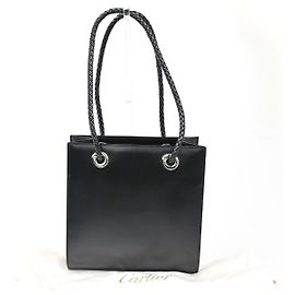 cartier Panthère Shoulder bag Leather Black