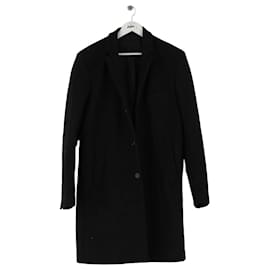 Sandro Black wool coat Black