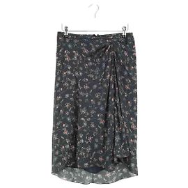 Isabel Marant Gonna in seta nera Nero