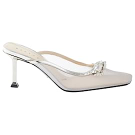 Cesare Paciotti Silver Pumps Silvery
