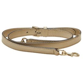 Alça de ombro de couro Gucci Bege Outro