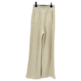 Eric Bompard Pantalon en cachemire Beige