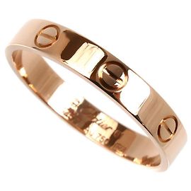 Cartier 18K Pink Gold Mini Love Ring Other