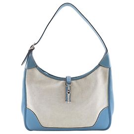 Borsa a Spalla Hermès Trim 31 Blu Altro