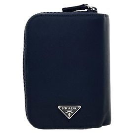 Couverture de planificateur Triangle Prada Noir