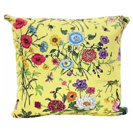 Cuscino Gucci Flora Multicolore Giallo