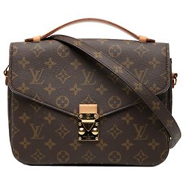 Pochette Metis Monogramma Marrone Louis Vuitton Marrone