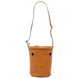 Secchiello PM Mangeoire in Clemence Marrone Hermès Marrone Caramello