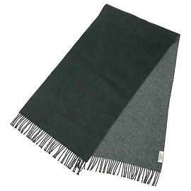 Chal de cachemira Hermès en gris Castaño
