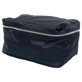 Pochette Mini Cube en Soie de Voyage Hermès en Noir Noir