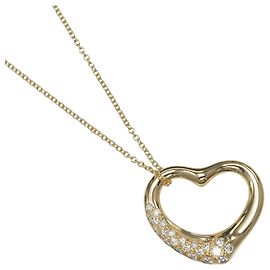 Colar Open Heart da Tiffany & Co. Amarelo