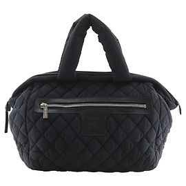 Bolsa Boston acolchoada Cocoon da CHANEL Preto