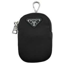 Bolso Mini Triángulo Re-Nylon de Prada Negro
