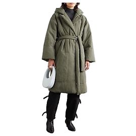 Proenza Schouler Padded Coat Dark Green Dark green