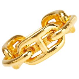 Anello per sciarpa Chaîne d'Ancre di Hermès D'oro