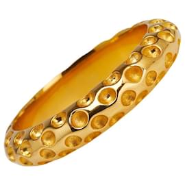 Anello per sciarpa con motivo a pois Hermès D'oro