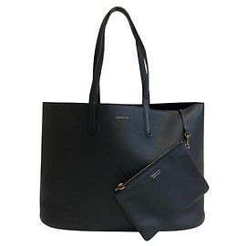 Bolsa tote de couro marrom Tiffany & Co. Marrom