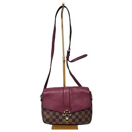 Gucci Borsa a Spalla Clapton PM Damier Ebene Louis Vuitton Marrone/Vino Marrone