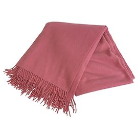 Hermès Hermes Pink Cashmere Stole Pink