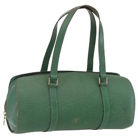 LOUIS VUITTON Sac à main Epi Soufflot Vert M52224 LV Auth 170774 Vert