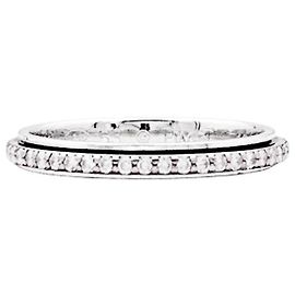 Bague Piaget "Possession" or blanc, diamants. Autre