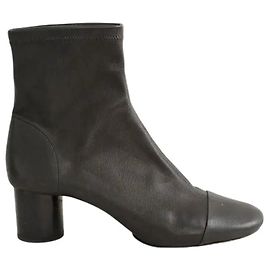 Isabel Marant Botas de couro pretas Preto