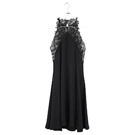 Versace Robe noire Noir