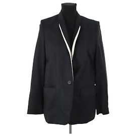 Stella Mc Cartney Stella McCartney Leinenblazer Schwarz Schwarz