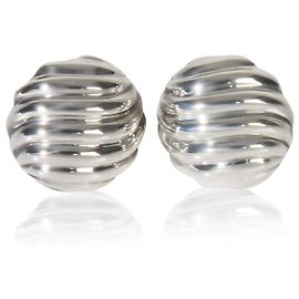 Orecchini Sculpted Cable in Argento Sterling David Yurman Altro