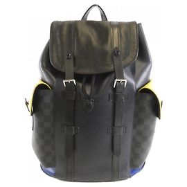 Louis Vuitton Epi Damier Graphite Christopher Backpack Damier ebene