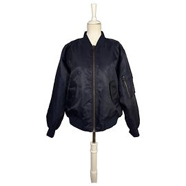 Anine Bing Marineblauer Leon Bomber Marineblau