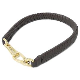 Sangle tissée Loewe Arrow Marron