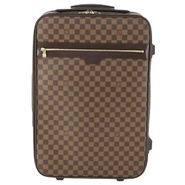 Mala Pegase Damier 55 Louis Vuitton Marrom