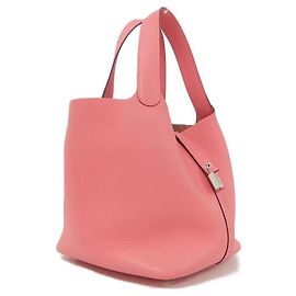 Hermès Picotin Lock MM Handbag Pink