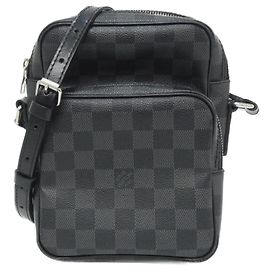 Borsa a Spalla Damier Graphite Rem di Louis Vuitton Damier ebene