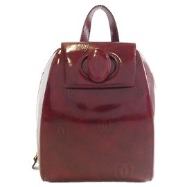 Cartier Happy Birthday Backpack Dark red
