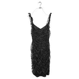 Saint Laurent Robe noire Noir